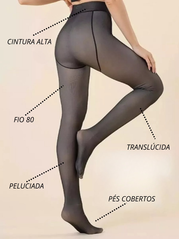 (Compre 1 Leve 2) Calça Legging Peluciada Original - Brunelle