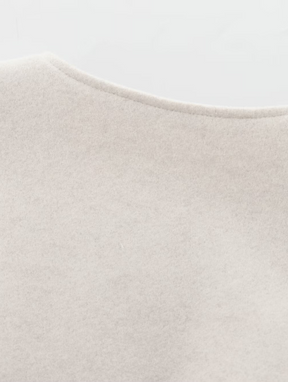 Jaqueta Oversized com Modelagem Reta