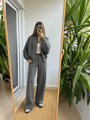 Conjunto de Moletom em Algodão